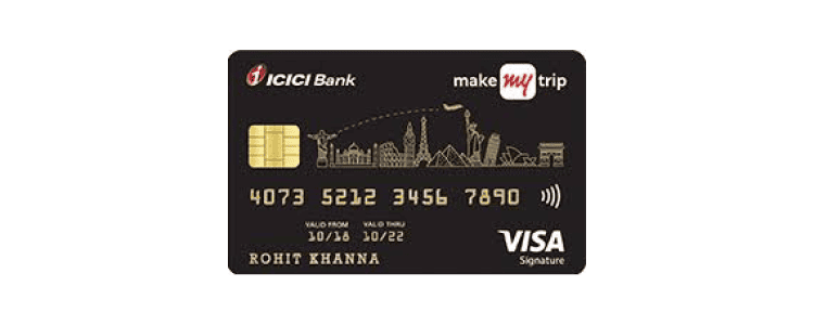 Make My Trip ICICI Signature Credit Card